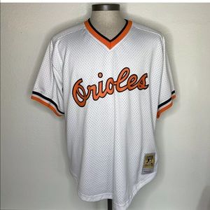 Cal Ripken Jr Throwback Mitchell & Ness Jersey